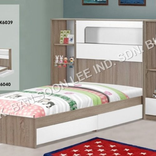 2 UNITS OPEN SHELF & SINGLE BED (COMPLETED SET)