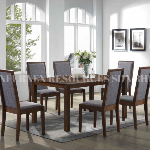 TAIPEI TABLE + WISE CHAIR 1+6 DINING SET