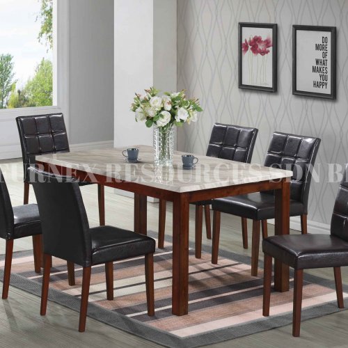 SKY TABLE + RUBY CHAIR 1+6 DINING SET