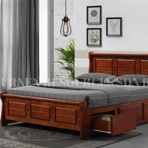 MESSI QUEEN BED WITH 6 DRAWERS